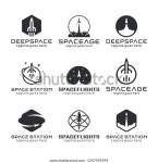 로켓 로고, 우주표장, 우주선 발사, 항공 스톡 벡터(로열티 프리) 1247549299 | Shutterstock