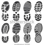 스포츠 슈즈 벡터 풋프린트 세트단일 인쇄, 스톡 벡터(로열티 프리) 658796386 | Shutterstock