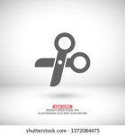 Scissors Icon 스톡 벡터(로열티 프리) 575685832 | Shutterstock
