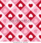 손으로 그린 하트로 매끄러운 패턴 섬유, 스톡 벡터(로열티 프리) 2352123585 | Shutterstock