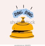 Service Bell Golden Call Bell Ding 스톡 벡터(로열티 프리) 2604449931 | Shutterstock