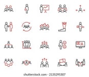 서비스, 토론, 설득과 관련된 선형 아이콘 스톡 벡터(로열티 프리) 1519357565 | Shutterstock