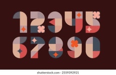 Joyful Fun Colorful Font Bright Playful 스톡 벡터(로열티 프리) 2559853657 | Shutterstock