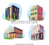 영양을 위한 격리된 건물패스트 푸드와 바, 스톡 벡터(로열티 프리) 1558967087 | Shutterstock