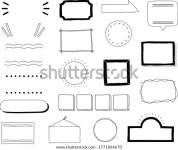 제목 색인 템플릿, 프레임, 장식, 장식 스톡 벡터(로열티 프리) 1771864670 | Shutterstock