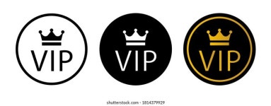 흰색 배경에 설정된 VIP 아이콘 금과 스톡 벡터(로열티 프리) 2165344907 | Shutterstock