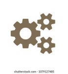 Gear Icon Vector 스톡 벡터(로열티 프리) 467484407 | Shutterstock