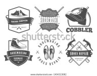 신발 수리 로고구두 수선공점의 벡터 배지구두, 스톡 벡터(로열티 프리) 1404313082 | Shutterstock