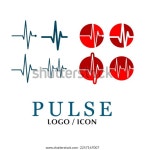 간단한 하트 비트 아이콘 스톡 벡터(로열티 프리) 2257167007 | Shutterstock