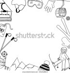 스키 클럽 컨셉 원형 원형 템플릿 스톡 벡터(로열티 프리) 2562628813 | Shutterstock