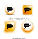 작고 빛나는 광택 재질의 편리한 캠 스톡 벡터(로열티 프리) 42646846 | Shutterstock