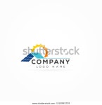 솔라 에너지 하우스 로고 스톡 벡터(로열티 프리) 1103995739 | Shutterstock