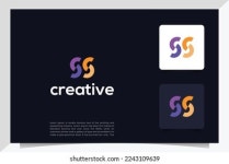 메가 로고 컬렉션 아이콘 스타일의 이니셜 스톡 벡터(로열티 프리) 2415541605 | Shutterstock