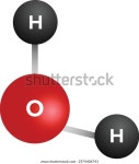 Structure Water H2o Molecule 스톡 벡터(로열티 프리) 2574406741 | Shutterstock