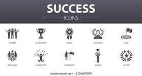 16 Success Line Icons Circles Leader 스톡 벡터(로열티 프리) 789564559 | Shutterstock