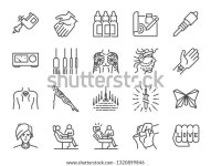 문신 아이콘 집합피부, 몸, 예술가, 스타일, 스톡 벡터(로열티 프리) 1320899846 | Shutterstock