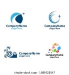 Eagle Logo 3d Circle Colorful Line 스톡 벡터(로열티 프리) 383618809 | Shutterstock