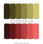 Two Rows Color Palettes Showcasing Gradient 스톡 벡터(로열티 프리) 2615111973 | Shutterstock