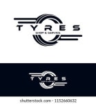 Tire Shop 로고 설계 - 타이어 스톡 벡터(로열티 프리) 1152660632 | Shutterstock
