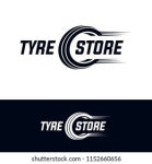 Tire Shop 로고 설계 - 타이어 스톡 벡터(로열티 프리) 1152660656 | Shutterstock