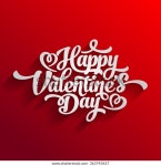 발렌타인데이 해피텍스트 타이포그래피 카드 캘리그래피 하트 스톡 벡터(로열티 프리) 363743627 | Shutterstock