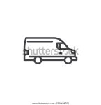 밴 카라인 아이콘 모바일 개념 및 스톡 벡터(로열티 프리) 2356694753 | Shutterstock