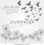 벡터 단델리온 스톡 벡터(로열티 프리) 86670391 | Shutterstock