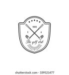 Vector Golf Logo Set Sports Club 스톡 벡터(로열티 프리) 332473157 | Shutterstock