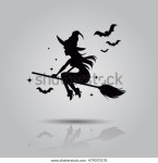비행 어린 마녀 아이콘의 벡터 그림. 스톡 벡터(로열티 프리) 479070178 | Shutterstock