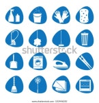클리닝의 벡터 일러스트레이션 아이콘 스톡 벡터(로열티 프리) 103446050 | Shutterstock