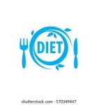 Vector Logo Diet 스톡 벡터(로열티 프리) 570349102 | Shutterstock