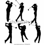 골프 플레이어의 벡터 실루엣, 로고, 아이콘 스톡 벡터(로열티 프리) 2274661543 | Shutterstock