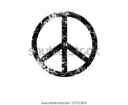 빈티지 평화 스톡 벡터(로열티 프리) 157313006 | Shutterstock