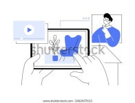 가상 오픈 하우스 고립 된 만화 스톡 벡터(로열티 프리) 2462437613 | Shutterstock