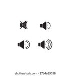 볼륨 증가 인터페이스 디자인 블랙 색상의 스톡 벡터(로열티 프리) 2476150595 | Shutterstock