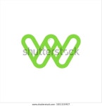 W 로고 디자인 벡터 기호 스톡 벡터(로열티 프리) 1811105407 | Shutterstock