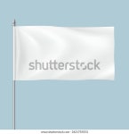 바람의 실제 벡터 그림에서 흔드는 흰색 스톡 벡터(로열티 프리) 2421755553 | Shutterstock