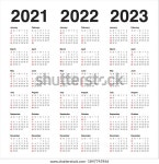 2023-0205-0278 | 2021년 2022023년 달력 벡터 디자인 템플릿, 스톡 벡터(로열티 프리) 1847743966 | Shutterstock