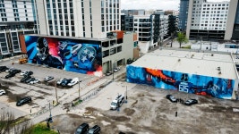 Tennessee Titans Double Up on Downtown Nashville Murals - Sports Illustrated Tennessee Titans News, Analysis and More Titans... 