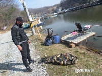 아산신수 유료낚시터 > 아산 신수지 3월 마지막 날에 올리는 그림입니다. : 낚시사랑