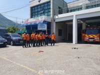 부산 기장소방서, 소방드론 운용자 드론조작 특별교육 실시