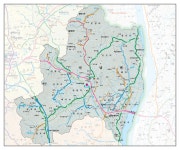 성주군지형도 - 선남면