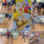 [목포 청개구리작은도서관] 열기를 더해가는 전통놀이 동아리-제기차기,팽이만들기와 팽이치기 | 작은도서관