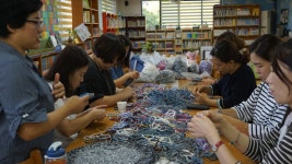 [장유대우] 2019 작은도서관 문화가 있는 날  양말목을 이용한 새활용의 가치 | 작은도서관