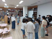 가을하늘 야외수업 | 작은도서관
