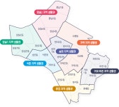 2030 서울생활권 계획 - 송파구청 송파 송파구청 Songpa-gu Office 가락1동 가락2동 가락본동 거여1동 거여2동 마천1동 마천2동 문정1동... 