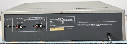 AIWA AD-F60M 카세트 데크 - 수입오디오-장터 - 소리전자