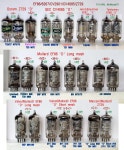 [정리]EF86/6267/CV2901/CV4085/Z729 - 부품-장터 - 소리전자