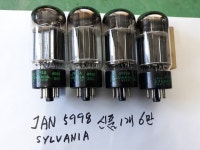 실바 5998 5개  제네날3개 신품 부품-장터 - RCA 5879 1조4만원... 1개 15000원 ( 6AS6 6BZ6 각1만원) 실바 5998 5개 제네날3개 신품