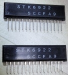 STK6922 칩 (SONY CDP-101 문제 해결용) - 부품-장터 - 소리전자